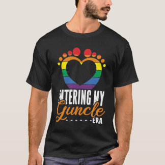 LGBT Pride Celebration Entering My Guncle Era T-Shirt
