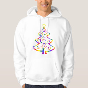 LGBT+ Pride Christmas Tree Hoodie