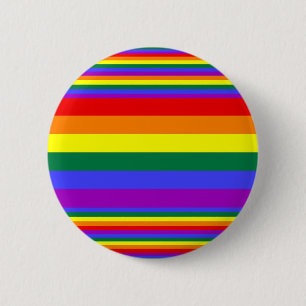 LGBT Pride Colours  6 Cm Round Badge