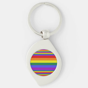 LGBT Pride Colours Key Ring