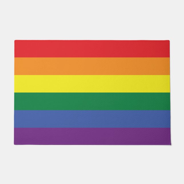 LGBT Pride Door Mat (24x36) (Front)