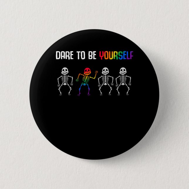 LGBT Pride Equal Rights Colourful Rainbow 6 Cm Round Badge (Front)