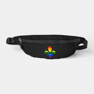 LGBT pride fleur-de-lis Bum Bags