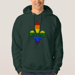 LGBT pride fleur-de-lis Sweatshirt