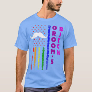 Lgbt Pride Gay Bachelor Party Engagement1349 T-Shirt