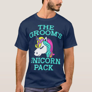 Lgbt Pride Gay Bachelor Party Unicorn Pack Engagem T-Shirt