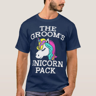 LGBT Pride Gay Bachelor Party Unicorn Pack Engagem T-Shirt