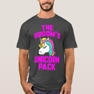 Lgbt Pride Gay Bachelor Party Unicorn Pack Engagem T-Shirt
