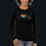 LGBT Pride Gay Lesbian Modern Rainbow Heartbeat Tri-Blend Shirt<br><div class="desc">LGBT Pride Gay Lesbian Modern Rainbow Heartbeat T-Shirt. This modern LGBT themed design features a rainbow coloured video game controller #LGBT #gay #pride #lesbian #bisexual #transgender #queer #equality #rainbow #fashion #fashionable #style #stylish #love</div>