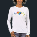 LGBT Pride Gay Lesbian Modern Rainbow Heartbeat Tri-Blend Shirt<br><div class="desc">LGBT Pride Gay Lesbian Modern Rainbow Heartbeat T-Shirt. This modern LGBT themed design features a rainbow coloured video game controller #LGBT #gay #pride #lesbian #bisexual #transgender #queer #equality #rainbow #fashion #fashionable #style #stylish #love</div>