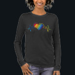 LGBT Pride Gay Lesbian Modern Rainbow Heartbeat Tri-Blend Shirt<br><div class="desc">LGBT Pride Gay Lesbian Modern Rainbow Heartbeat T-Shirt. This modern LGBT themed design features a rainbow coloured video game controller #LGBT #gay #pride #lesbian #bisexual #transgender #queer #equality #rainbow #fashion #fashionable #style #stylish #love</div>
