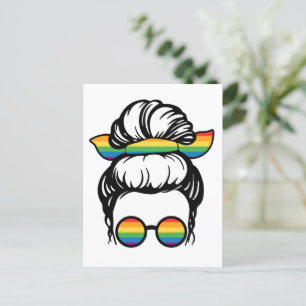 LGBT-Pride. Gay love  Postcard