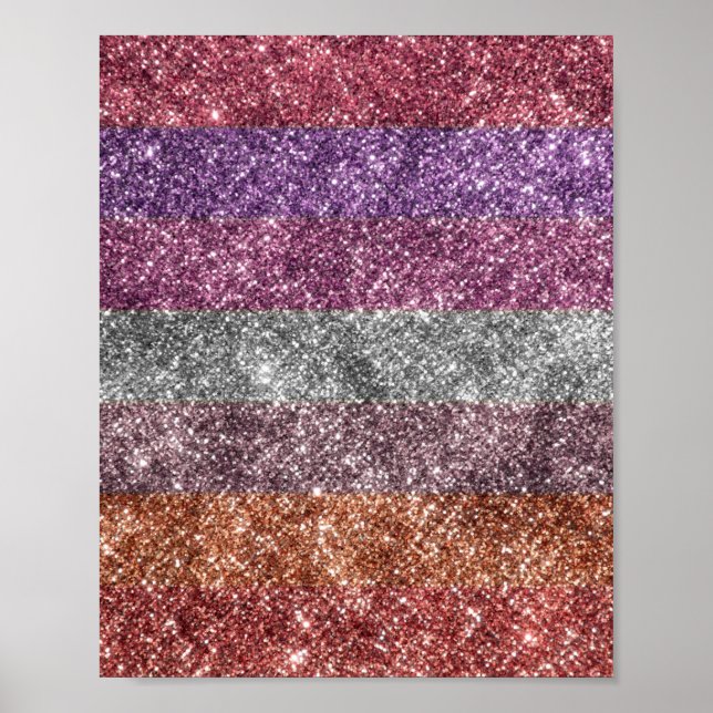 LGBT+Pride- gay. Queer- love. Rainbow Poster (Front)