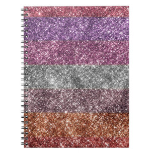 LGBT+Pride- gay. Queer- love. Rainbow Stationer Notebook
