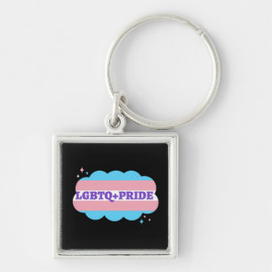 LGBT+Pride. Gay- rainbow love. Keychain