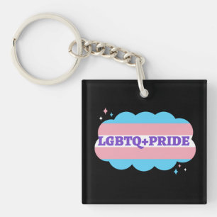 LGBT+Pride. Gay- rainbow love. Keychain