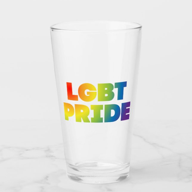 LGBT PRIDE GLASS (Front)