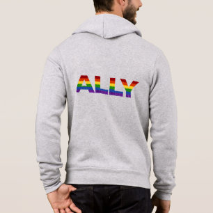 LGBT Pride Glitter Ally Hoodie