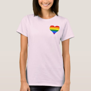 LGBT pride heart Jacket T-Shirt