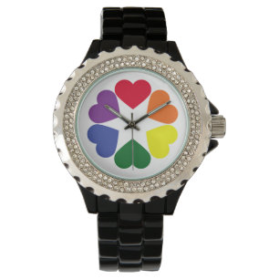 LGBT pride hearts Watch