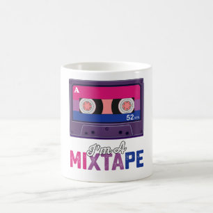 LGBT Pride Im A Mixtape Cassette Bi Coffee Mug
