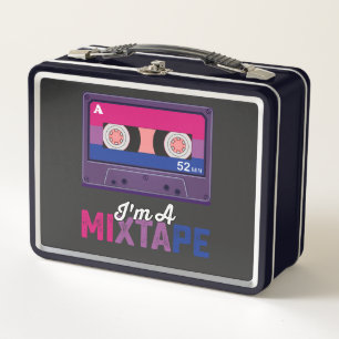 LGBT Pride Im A Mixtape Cassette Bi Metal Lunch Box