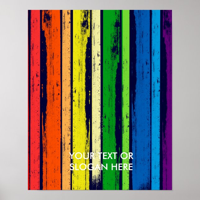 LGBT PRIDE INK BAR POSTER (Front)