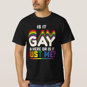 LGBT Pride Is It Gay In Here Or Is It Just Me T-Shirt