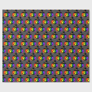 LGBT+ Pride Jack-O'-Lantern Wrapping Paper