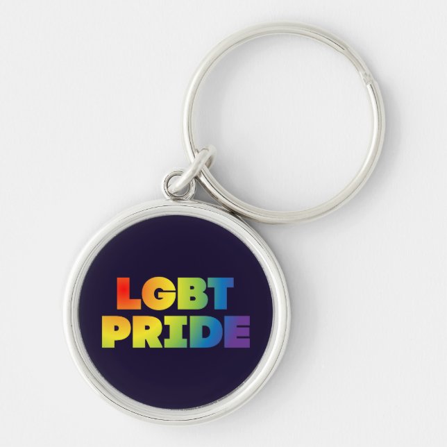 LGBT PRIDE KEY RING (Front)
