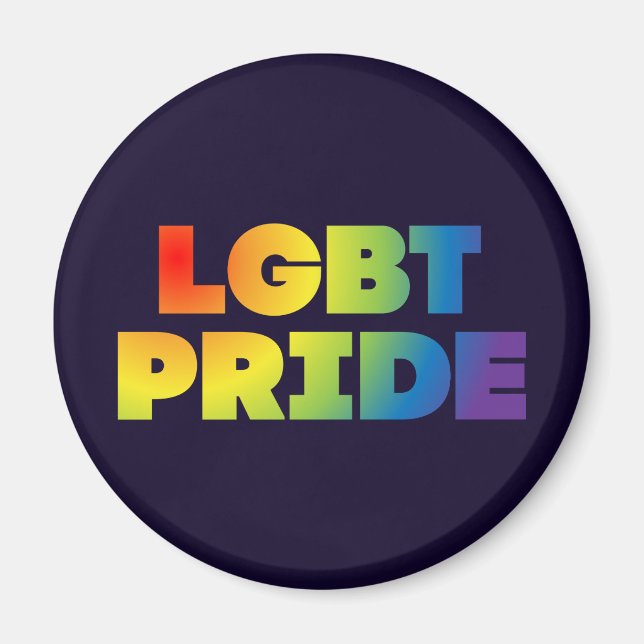 LGBT PRIDE MAGNET (Front)