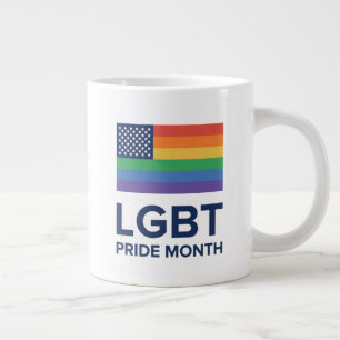LGBT Pride Month United States Large Coffee Mug