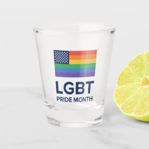 LGBT Pride Month United States Shot Glass