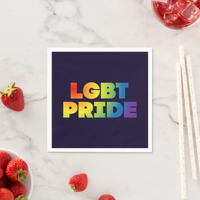 LGBT PRIDE NAPKIN (Insitu)