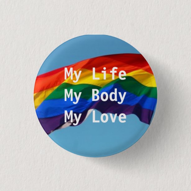 Gay Pride Badges And Pins Zazzle Uk