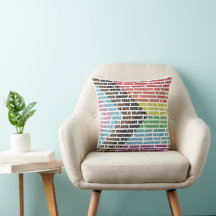 LGBT Pride Professions Word Cloud White