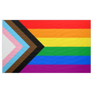 LGBT PRIDE (Progress Pride) Fabric