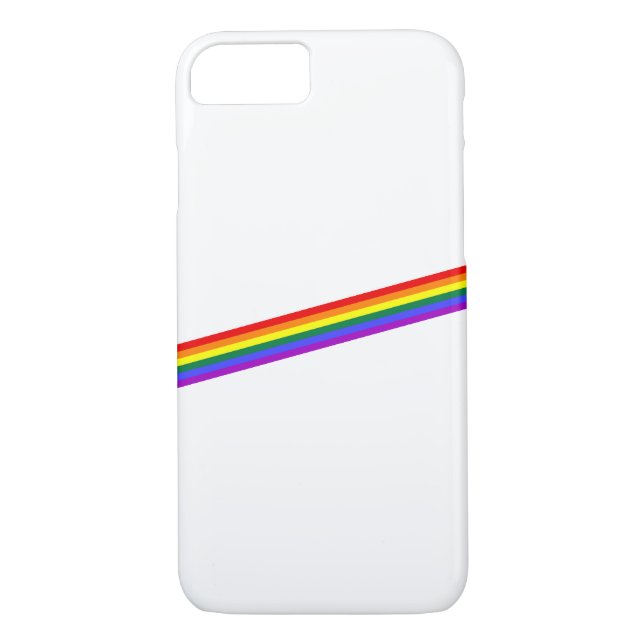 LGBT Pride Rainbow Case-Mate iPhone Case (Back)