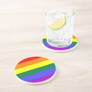 LGBT Pride Rainbow Flag Coaster