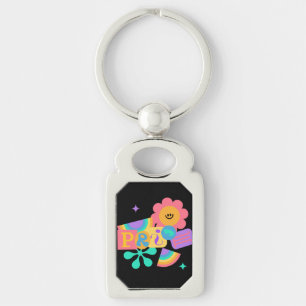 LGBT+pride. Rainbow love. Sunflower love. Key Ring