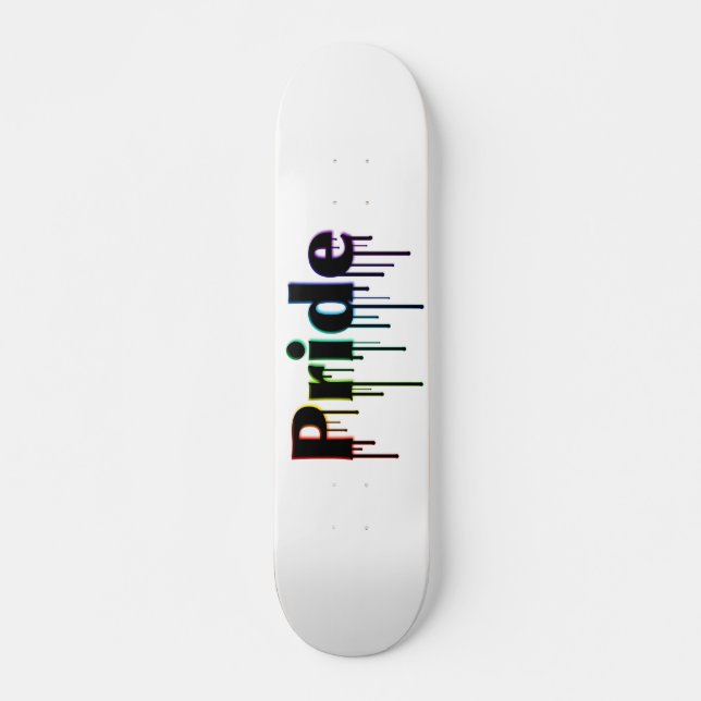 LGBT+ Pride Skateboard (Front)