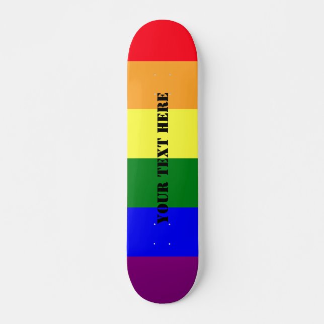 LGBT pride Skateboard (Front)