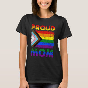 LGBT Proud Mum Mother s Day Support LGBTQ Modern P T-Shirt