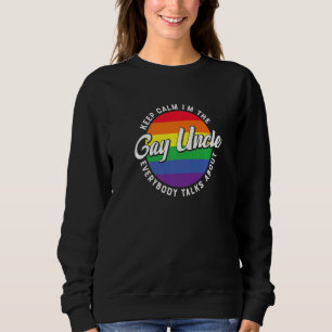 Lgbt Queer Pride Social Movement Guncle Gay Uncle Sweatshirt