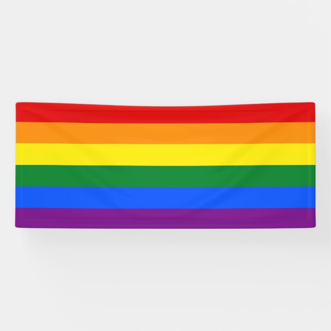 LGBT Rainbow Banner (Horizontal)