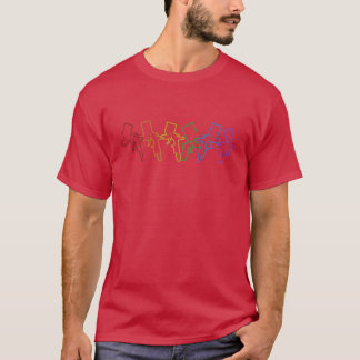 LGBT Rainbow Car Spray Automotive Vehicle Car frie T-Shirt