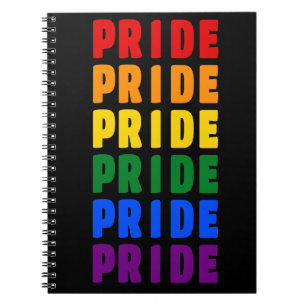 LGBT Rainbow Colors Pride Notebook