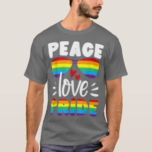 LGBT Rainbow Gay Peace Love Pride Tank Top T-Shirt