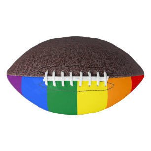 LGBT Rainbow Gay Pride Flag American Football