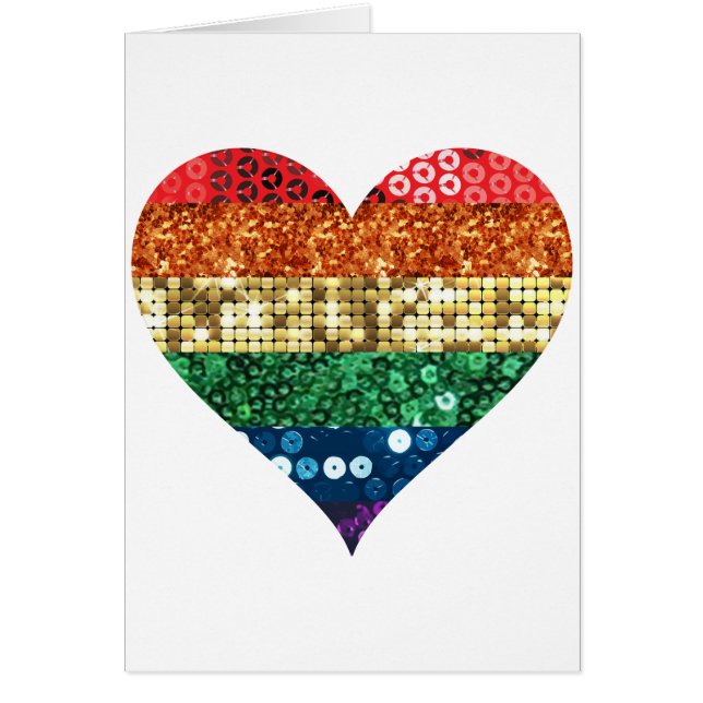 lgbt rainbow heart (Front)
